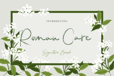 Roman Care Script Font