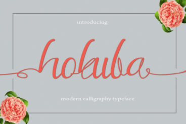 Hokuba Script Font