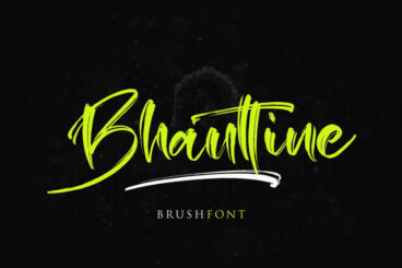 BhauttineScript Font
