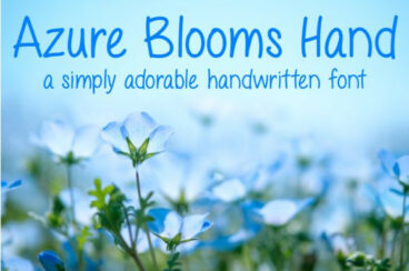 Azure Blooms Hand