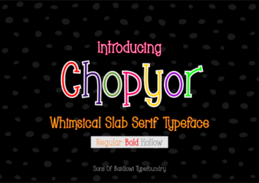Chopyor Font