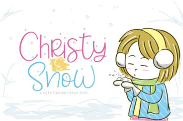 Christy & Snow Font