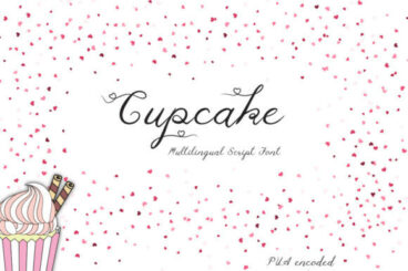 Cupcake Font,Cupcake, Font