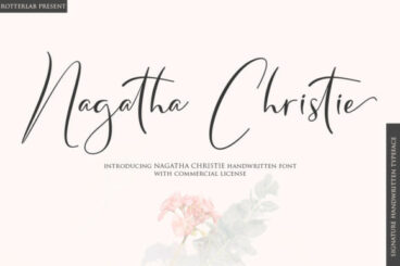 Nagatha Christie Font