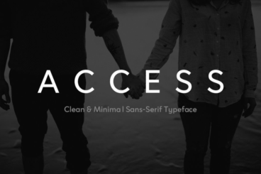 ACCESS - Modern Typeface  Font