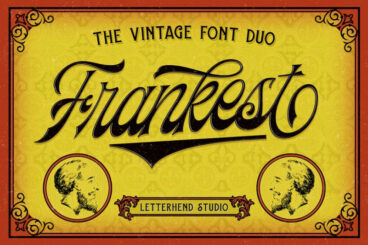 Frankest - The Vintage Font