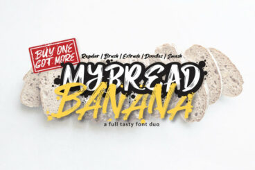 MyBread Banana Font Duo