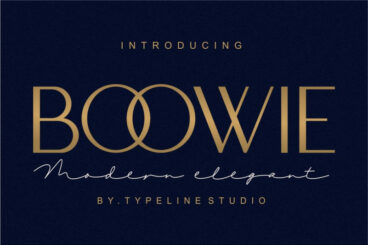 Boowie || Modern minimalist elegant.