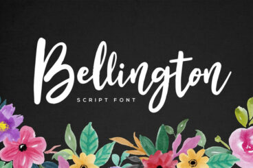 Bellington Script Font