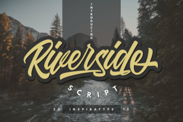 Riverside - Script Font