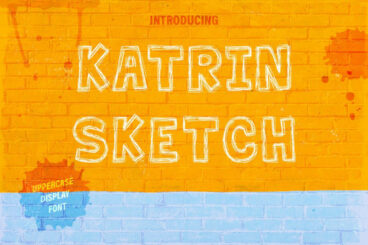 Katrin Sketch - Uppercase Font