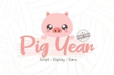 Pig Year 3 Font