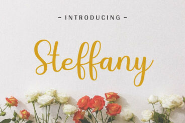 Steffany - Handwriting Font