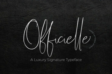 Officielle | Lovely Signature Font