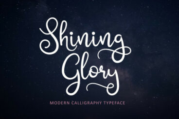 Shining Glory Script Font