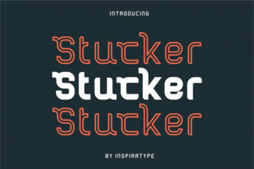 Stucker - Regular, Bold & Inline Font