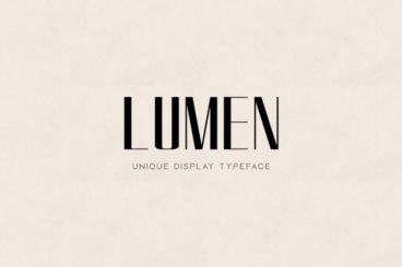 LUMEN - Display Font