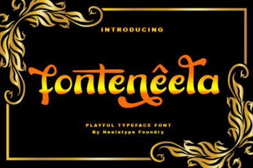 Fonteneela - Playful Font