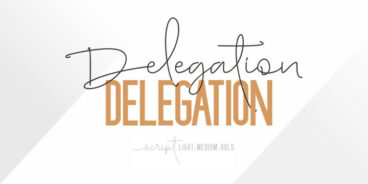 Delegation Font Family