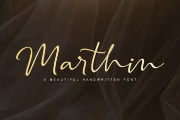 Marthin Script Font