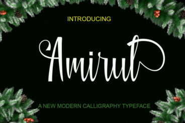 Amirul Script Font