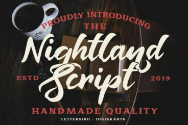 Nightland Script Font