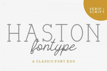 HASTON Regular Font