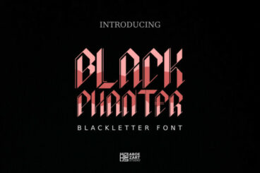 Black Phanter Font