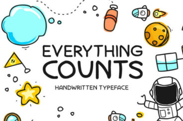 Everything Counts Font