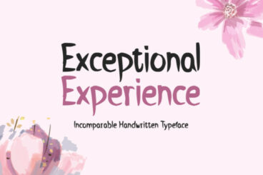 Exceptional Experience Font