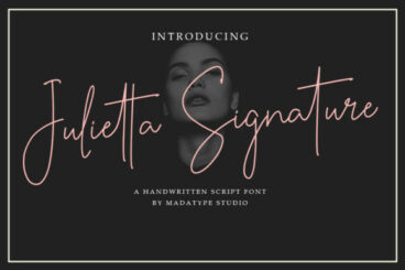 Julietta Signature Font