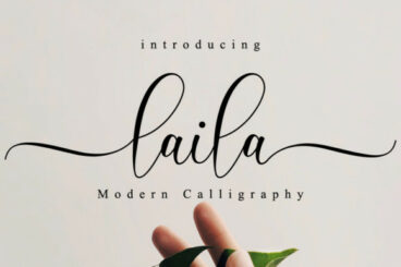 Laila Script Font