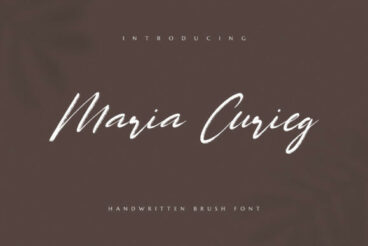 Maria Curieg Font
