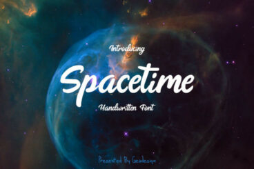 Spacetime Font