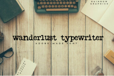 Wanderlust Typewriter Font