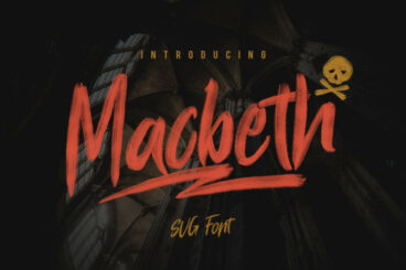 Macbeth Typeface Font