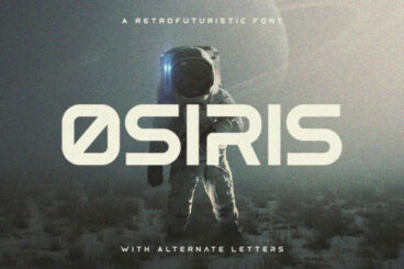 Osiris - Futuristic Font