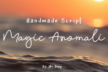 Magic Anomali Script Font