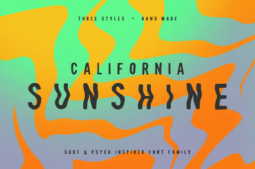 California Sunshine Font