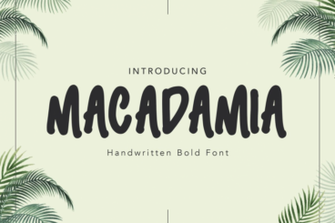 Macadamia Handwritten Font