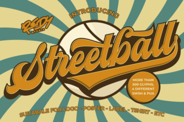 Streetball | Vintage font