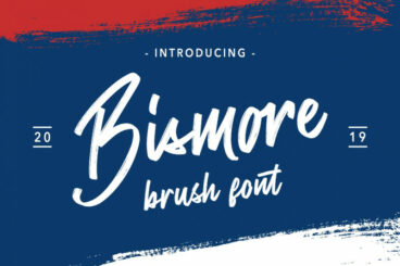 Bismore - Brush Font