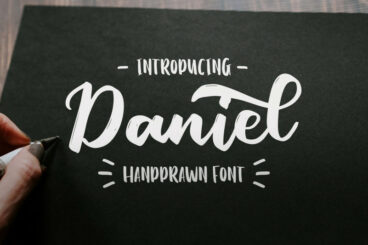 Daniel Script - Font