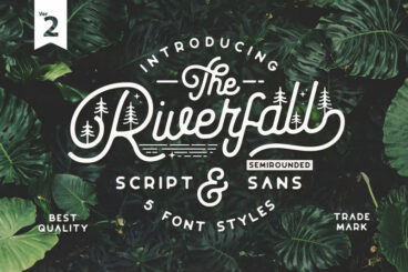 Riverfall Semi Rounded Font