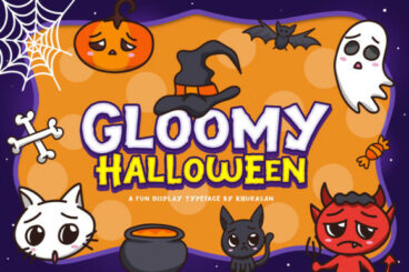 Gloomy Halloween Font