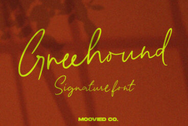 Greehound Font