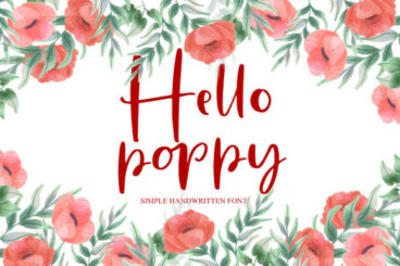 Hello Poppy Font