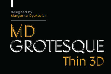 MD Grotesque Thin Font