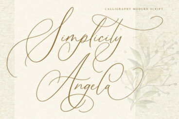Simplicity Angela Font