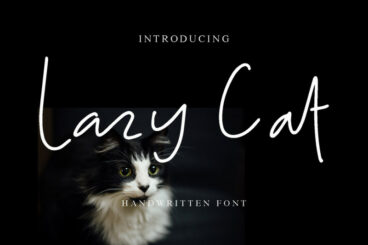 Lazy Cat Script Font